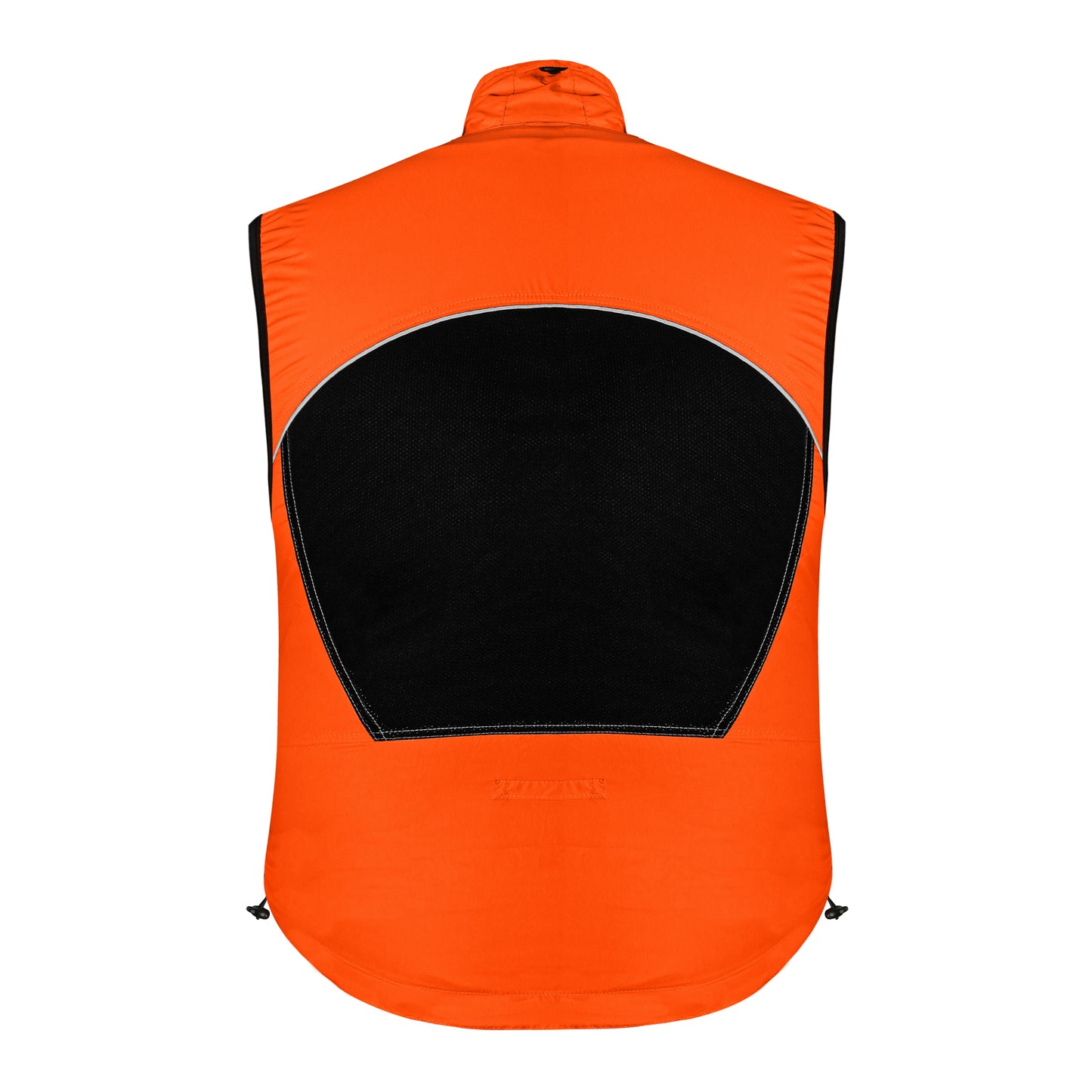 Unisex Neon Fluorescent Orange High Viz Vest