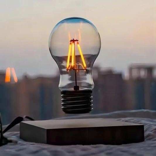 Levitating Bulb shaped Lamp